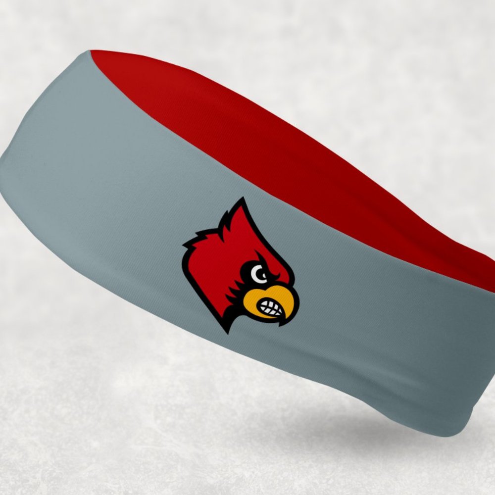 NEW - Reversible Louisville Cardinals Headband - Picture 2 of 2